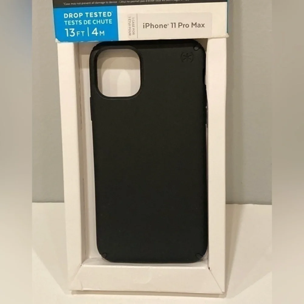 iPhone 11 Pro Max Black Speck Phone Case Cover Open Box